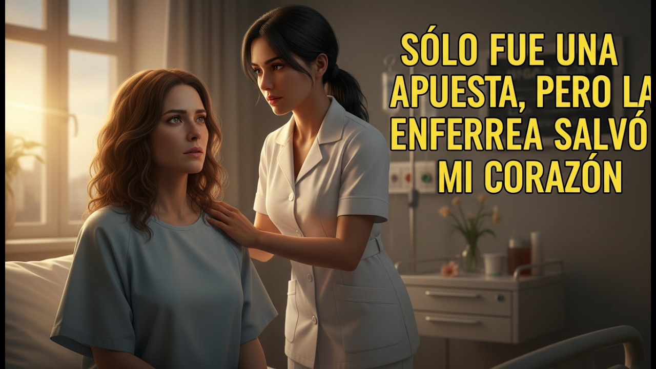 Fue sólo una apuesta, pero la enfermera me salvó el corazón.
