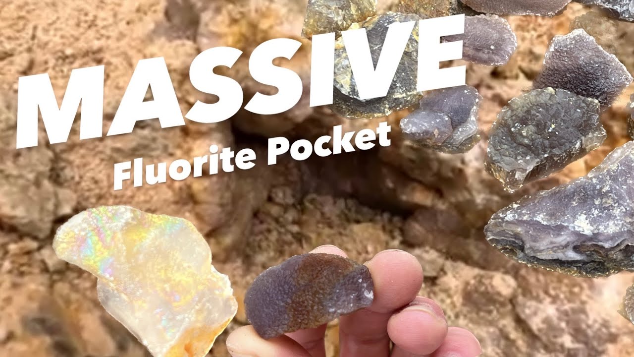 Fluorite Covered Hills | Massive Pocket Found