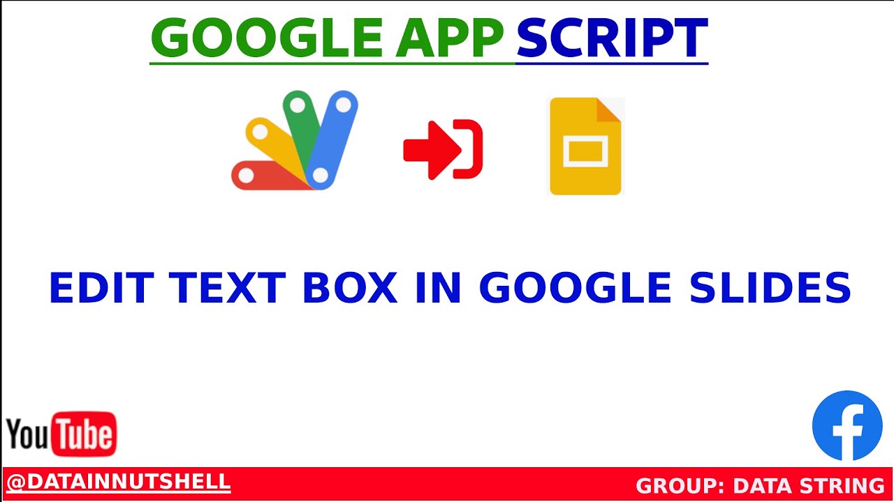 Edit Text Box In Google Slides By Google App Script