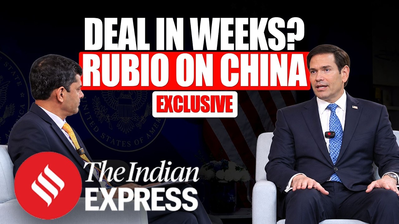&lsquo;99 Percent of the Work Is Done&rsquo;: Marco Rubio on US India Trade Deal, Trump and China | IE Exclusive