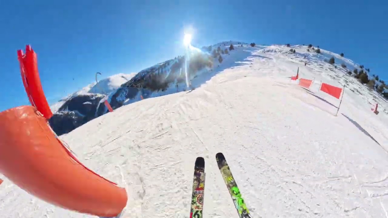 La Molina Pista Olímpica  - De Niu de L'Àliga (2.537m) a Telecabina (1700m)