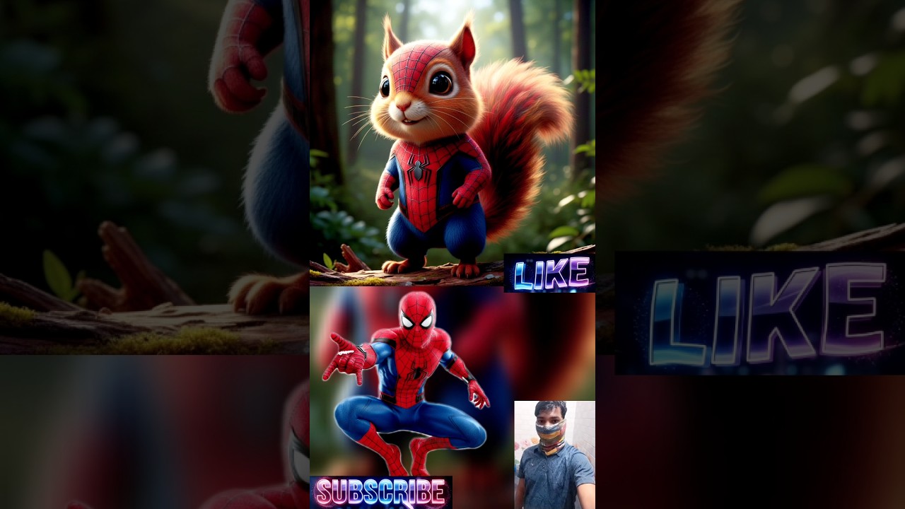 Tiny Squirrels with Superpowers