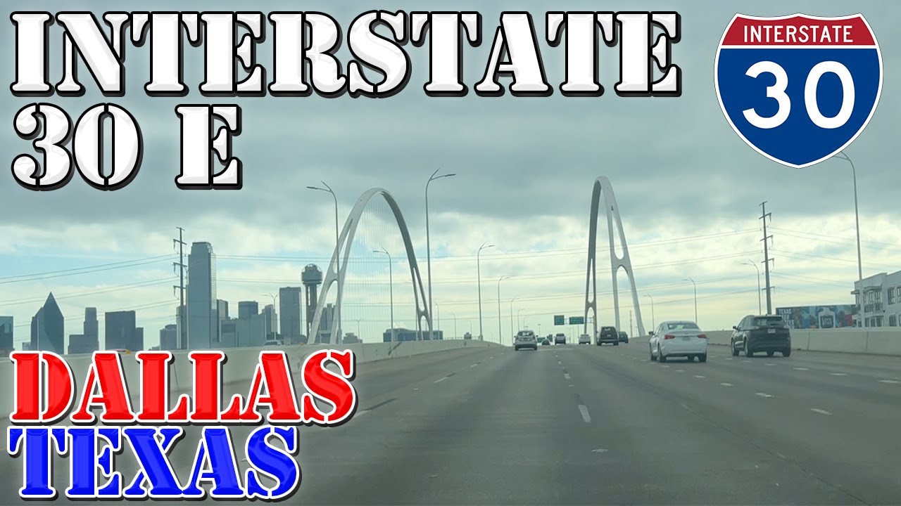I-30 East - Dallas to Greenville - Texas - 4K Highway Drive