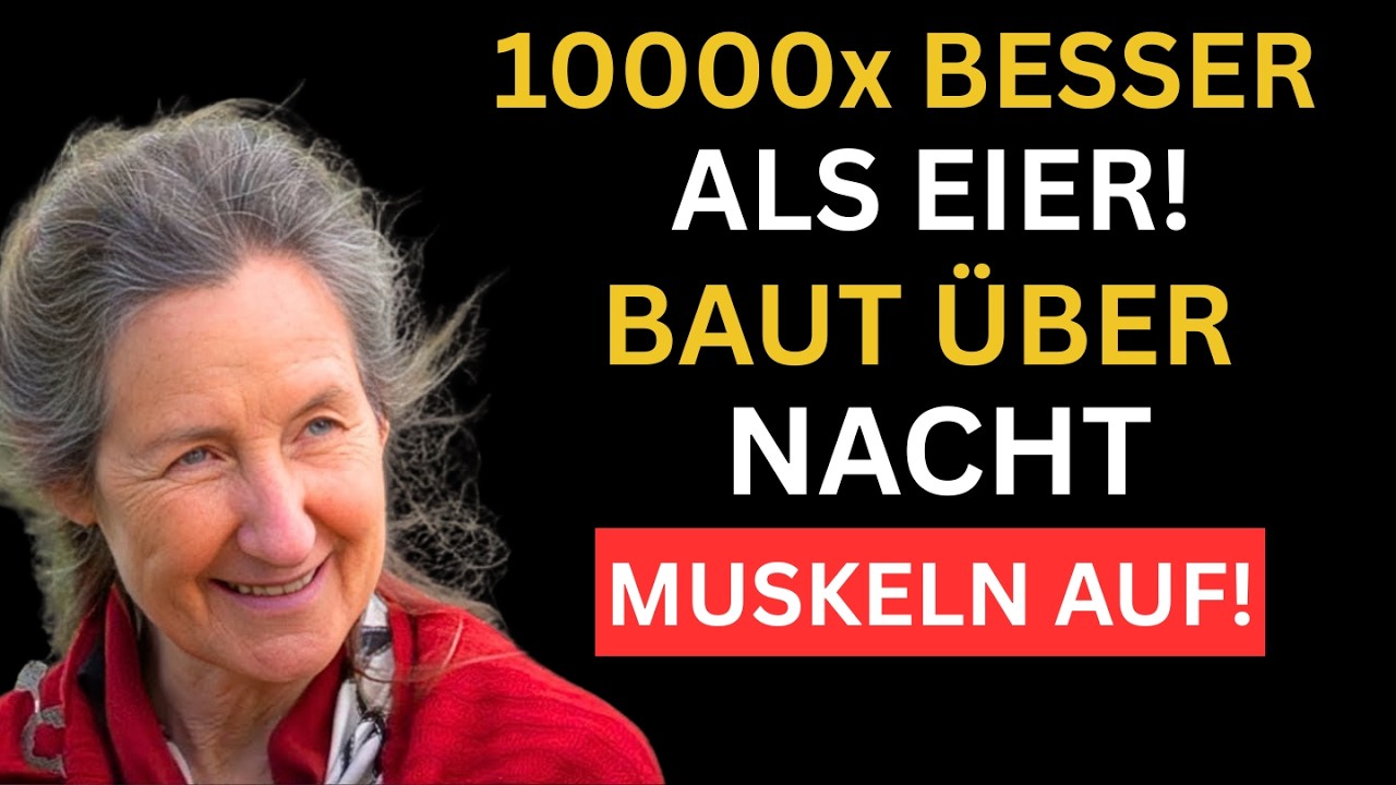 Muskeln aufbauen nach 75 DIESES FRUCHT-PROTEIN ist 1.000.000-mal stärker als Eier | Barbara O'Neill