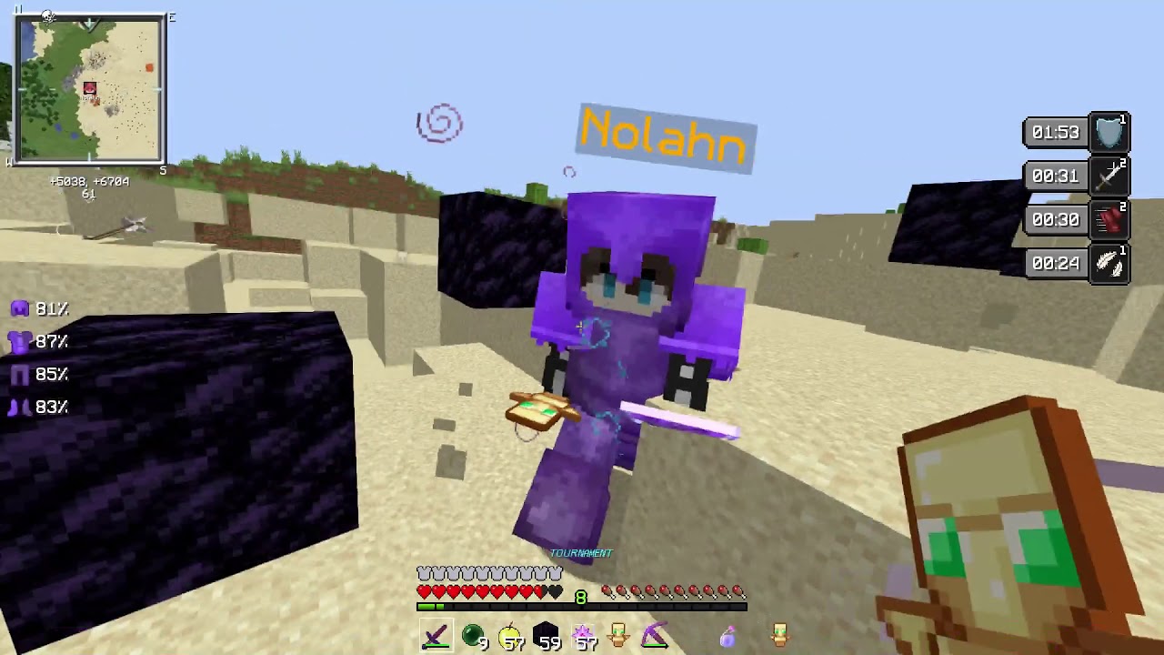 MOST CLUTCH 2V1 SITUATIONS EVER!!! (FUNNY FIGHTS) | Minecraft 1.16.4 PVP | Crystal | Golfeh