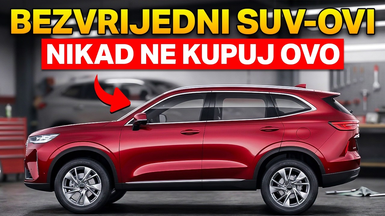 15 SUV-ova Koji Će IZGUBITI Vrijednost u 2026. (Izbjegavajte Ih)