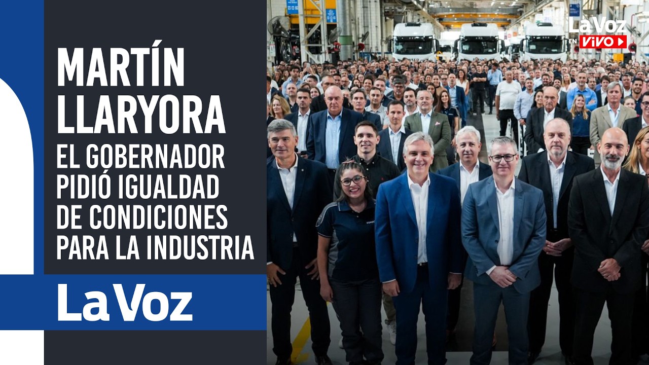 MARTÍN LLARYORA: El FUTURO es de COMPETITIVIDAD pero en IGUALDAD DE CONDICIONES
