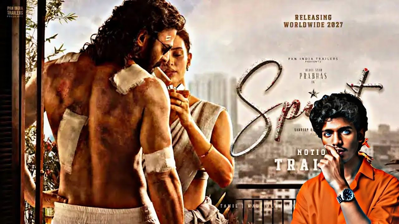 SPIRIT - #OneBadHabit (Hindi) | PRABHAS | Triptii D, Vivek Oberoi | Sandeep R Vanga | by vedants 