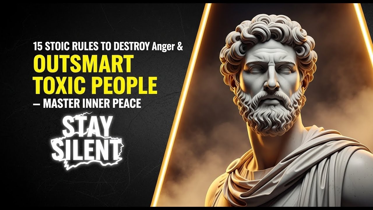 15 Stoic Rules to DESTROY Anger & Upset Forever - MASTER INNER PEACE#stoicphilosophy