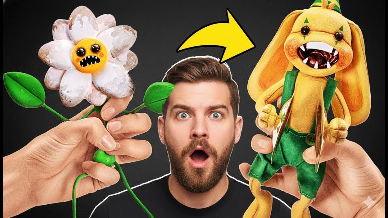 Bunzo Bunny artesanal, do jogo Poppy Playtime