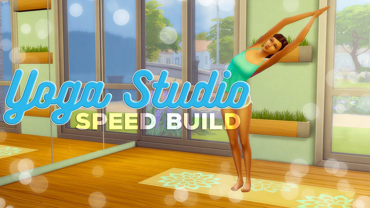 Sims 4: Speed Build // Easygoing Yoga Studio