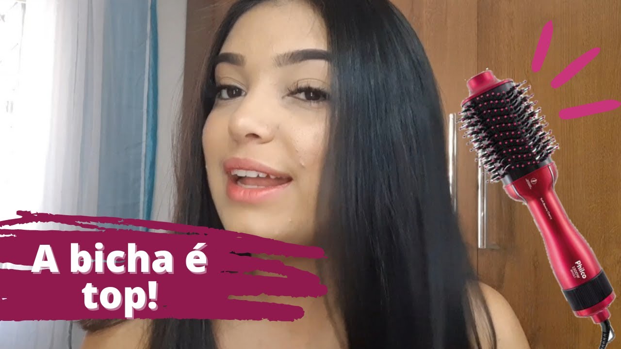 TESTANDO A ESCOVA SECADORA SOFT CHERRY DA DONA PHILCO!
