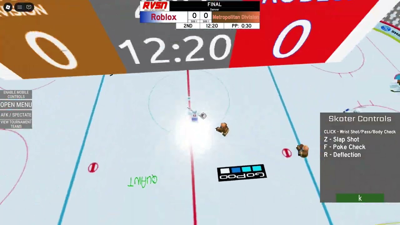 Roblox vs Metropolitan Division - Ro Hockey All Start Tournament FINAL
