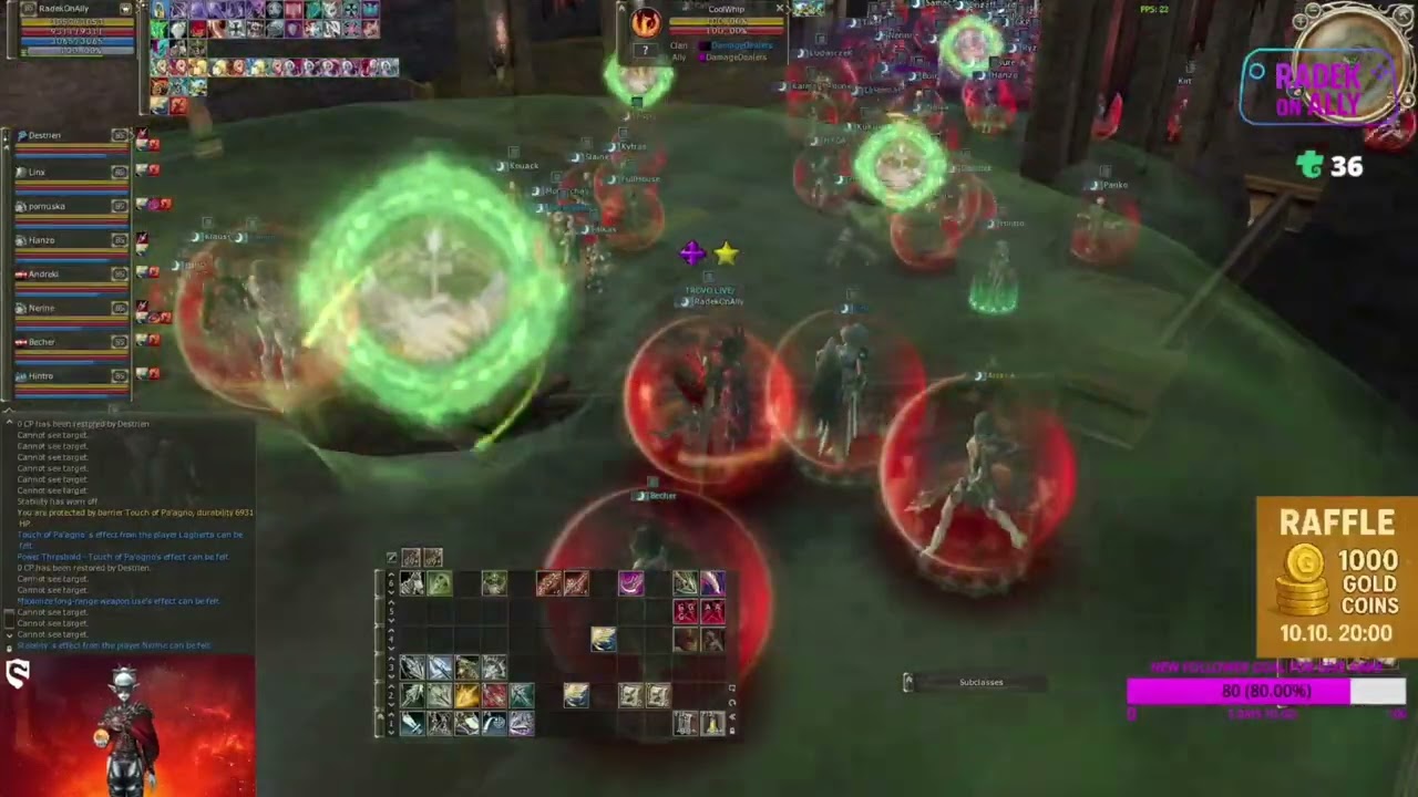 Lineage 2 Scryde x100 &ndash; Day 17 Oren Castle Siege ⚔🔥 | Archer PvP POV