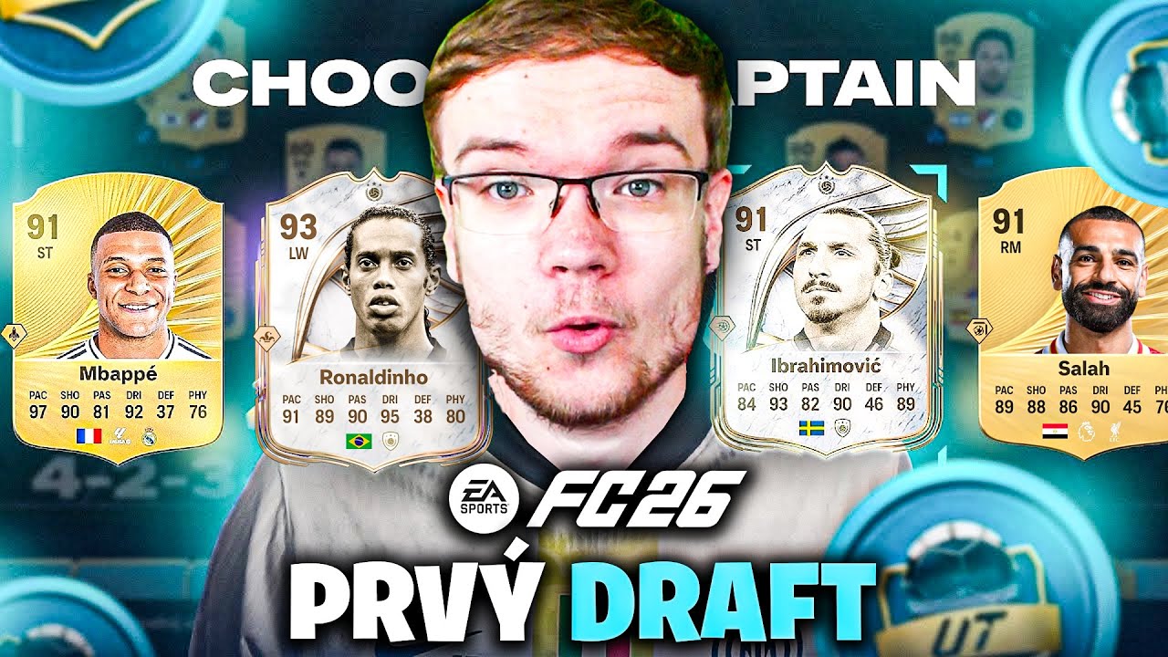 Môj PRVÝ DRAFT v FC 26! 😮⚡