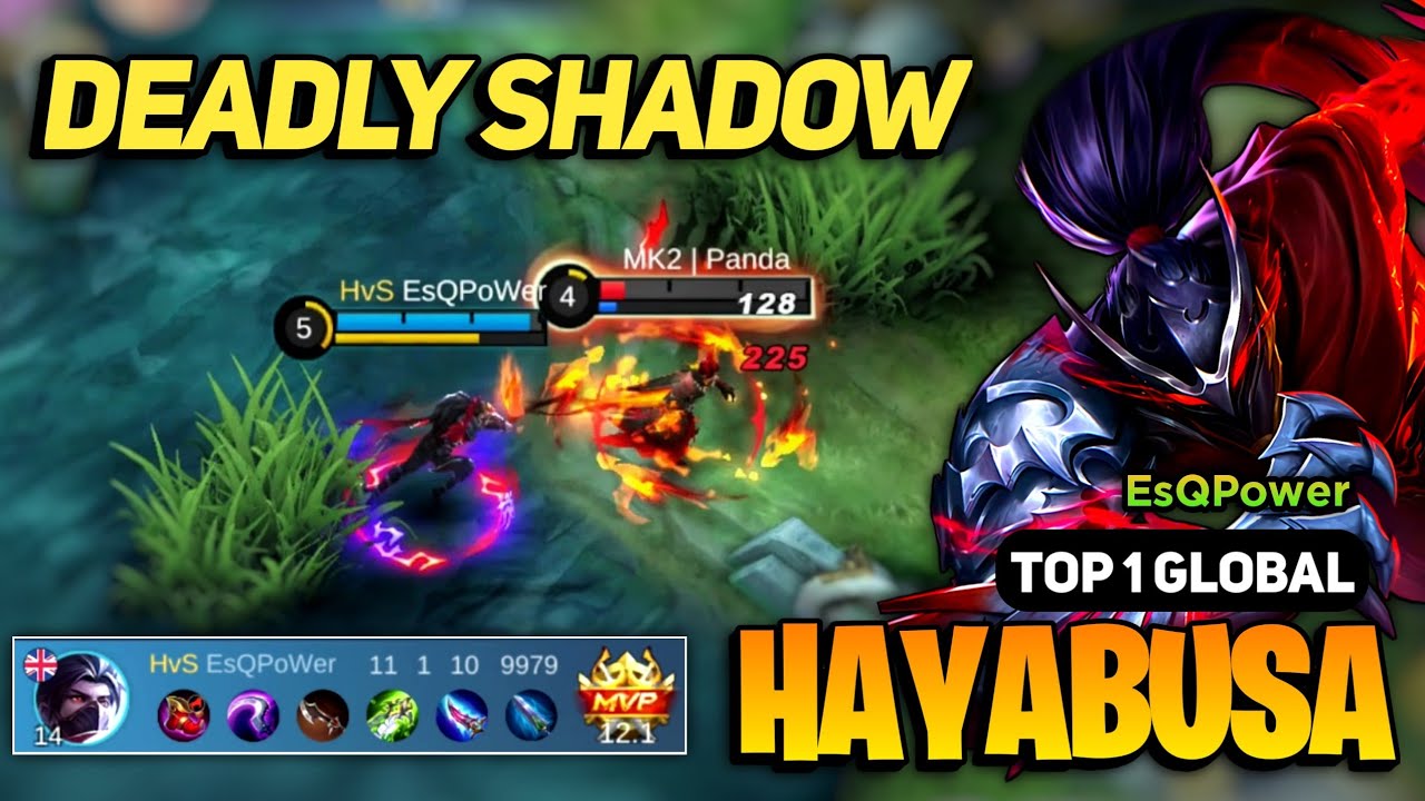 Hayabusa Best Build 2023 [ Hayabusa Top 1 Global Gameplay] ByEsQPower - Mobile Legends