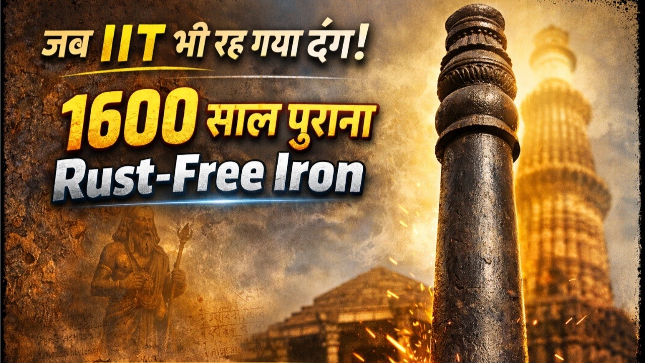 The Immortal Metal : लोहे का वो खंभा जो समय से भी नहीं हारा, 1600 साल से खड़ा — Science अब भी हैरान