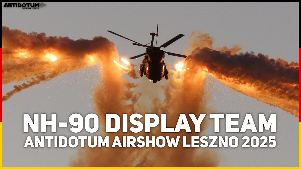 NH-90 DISPLAY TEAM - GERMAN ARMY | ANTIDOTUM AIRSHOW LESZNO 2025