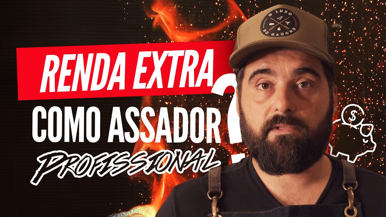 Como ter renda EXTRA sendo churrasqueiro PROFISSIONAL