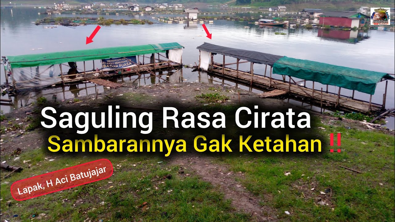 Sampai lupa ngopi‼️ Spot ini benar - benar bikin bahagia || Mancing Waduk Saguling Terbaru 
