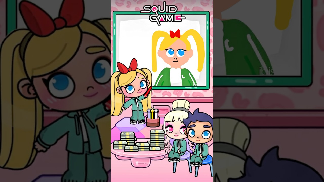 🎮 CHOOSE YOUR PLAYER: 456 OR 001?SQUID GAME AVATAR WORLD #avatarworld #pazu
