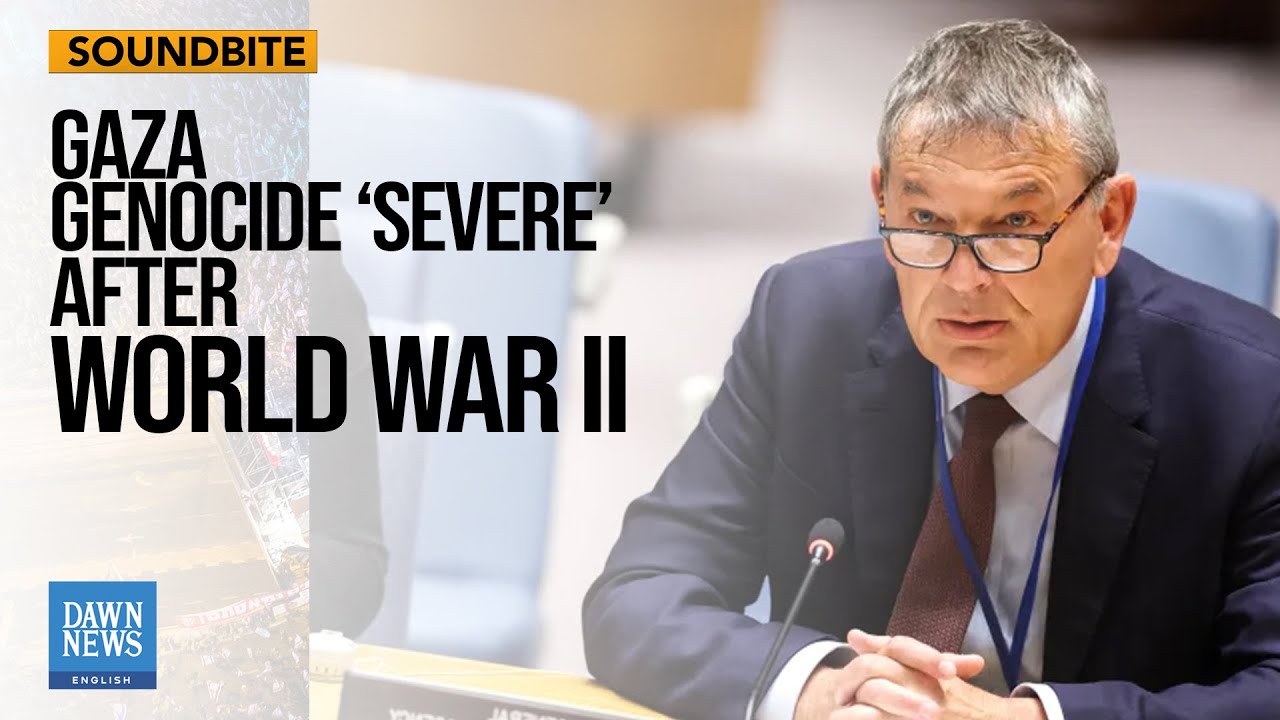 At UNGA, UNRWA Chief Details Israel’s Brutal Assaults On Gaza | Dawn News English