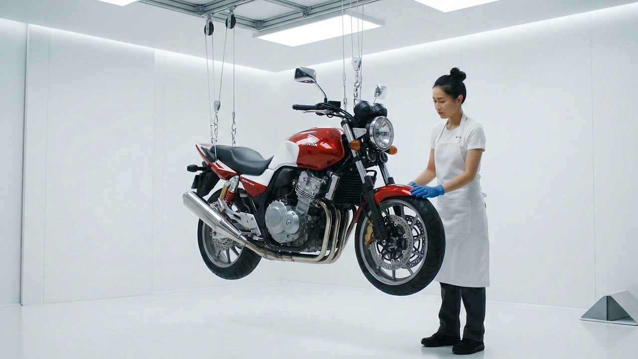 HONDA CB400 修理復元 | 事故で損傷した名車を再構築