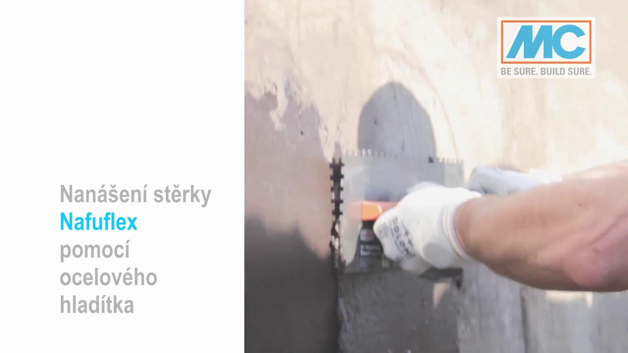 Nafuflex - bitumenová hydroizolace