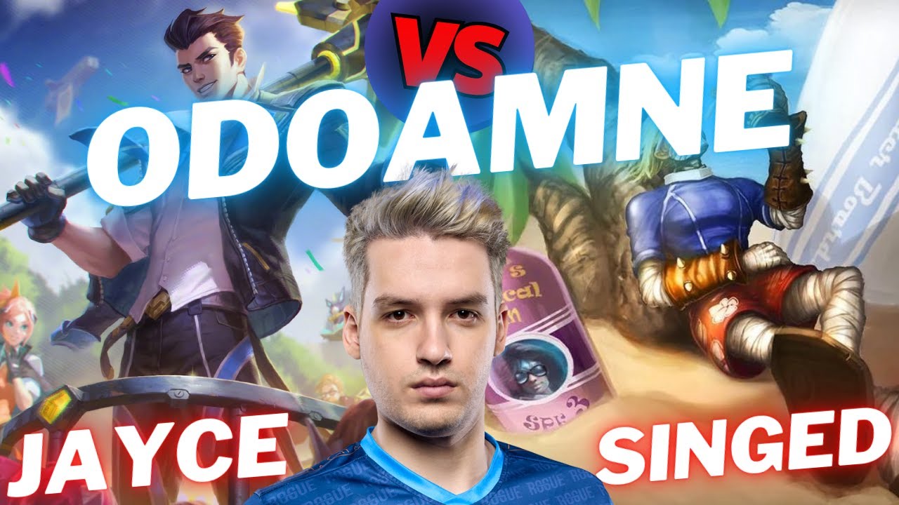 ODOAMNE | JAYCE VS SINGED | TOP GAMEPLAY | Patch 14.15 / Season 14 | #LeagueofLegends