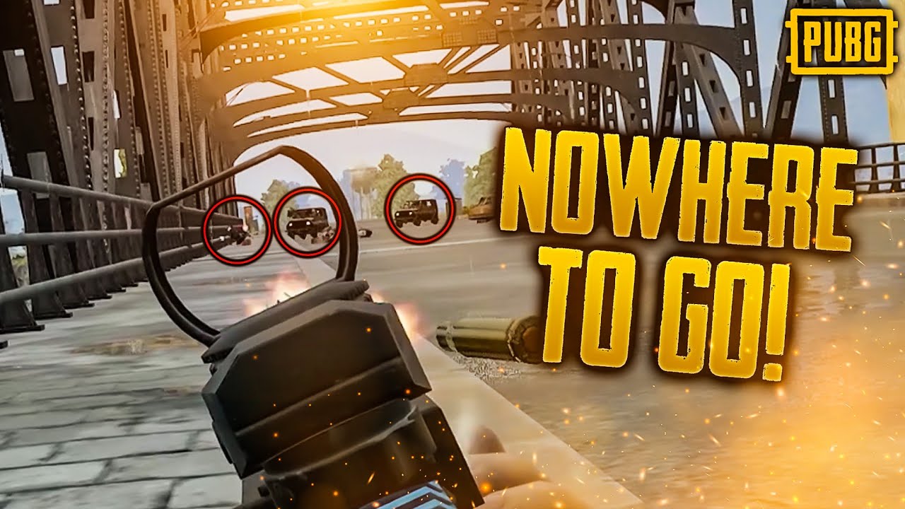 SOLO And TRAPPED On The Bridge! - PUBG