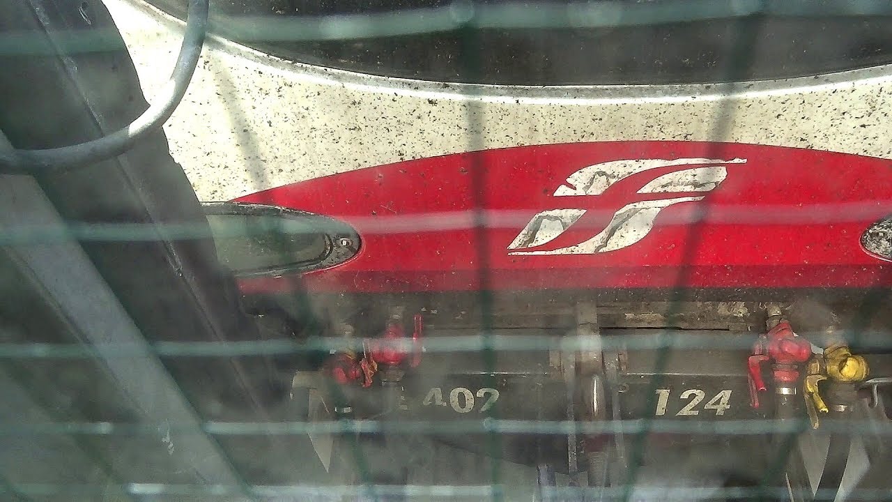 LA MAESTOSA POTENZA IN ACCELERAZIONE DELLA E402B.124 FRECCIABIANCA!