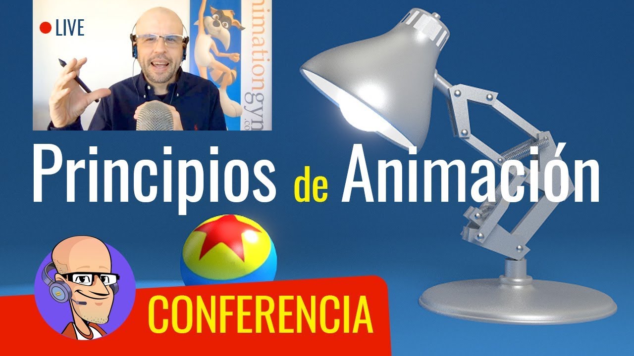 🔴 Conferencia Principios de Animación en cursos de AnimationGym)