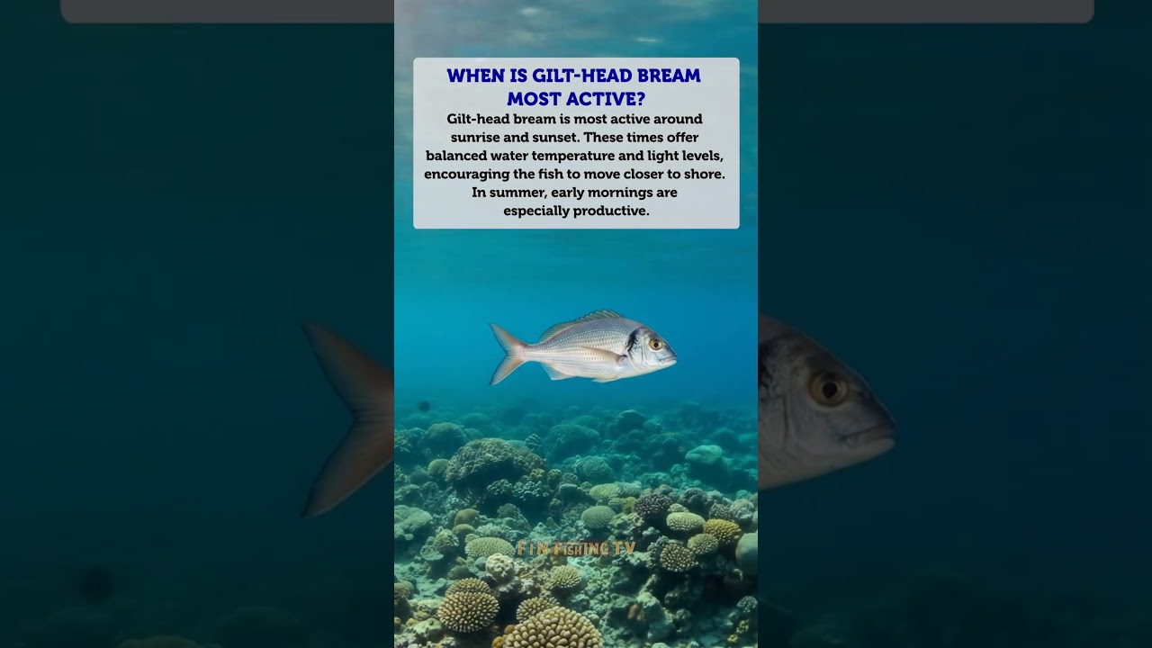 When Is Gilt-head Bream Most Active?