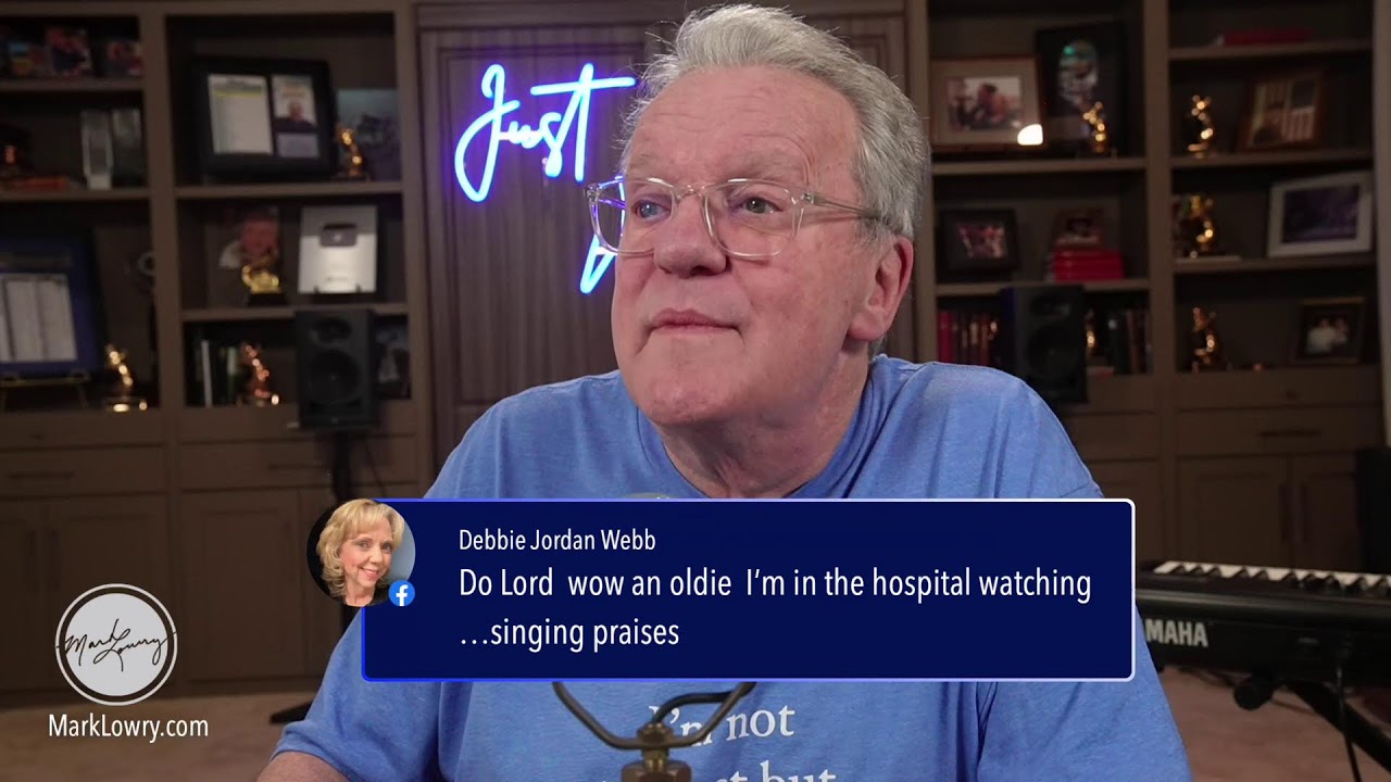 Join #MarkLowry on #JustWhenever right now! Sit up straight and sing!