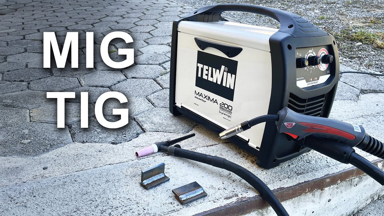 Сварочный аппарат Multi (MIG) - TELWIN Maxima 200 Synergic | Распаковка и тестирование