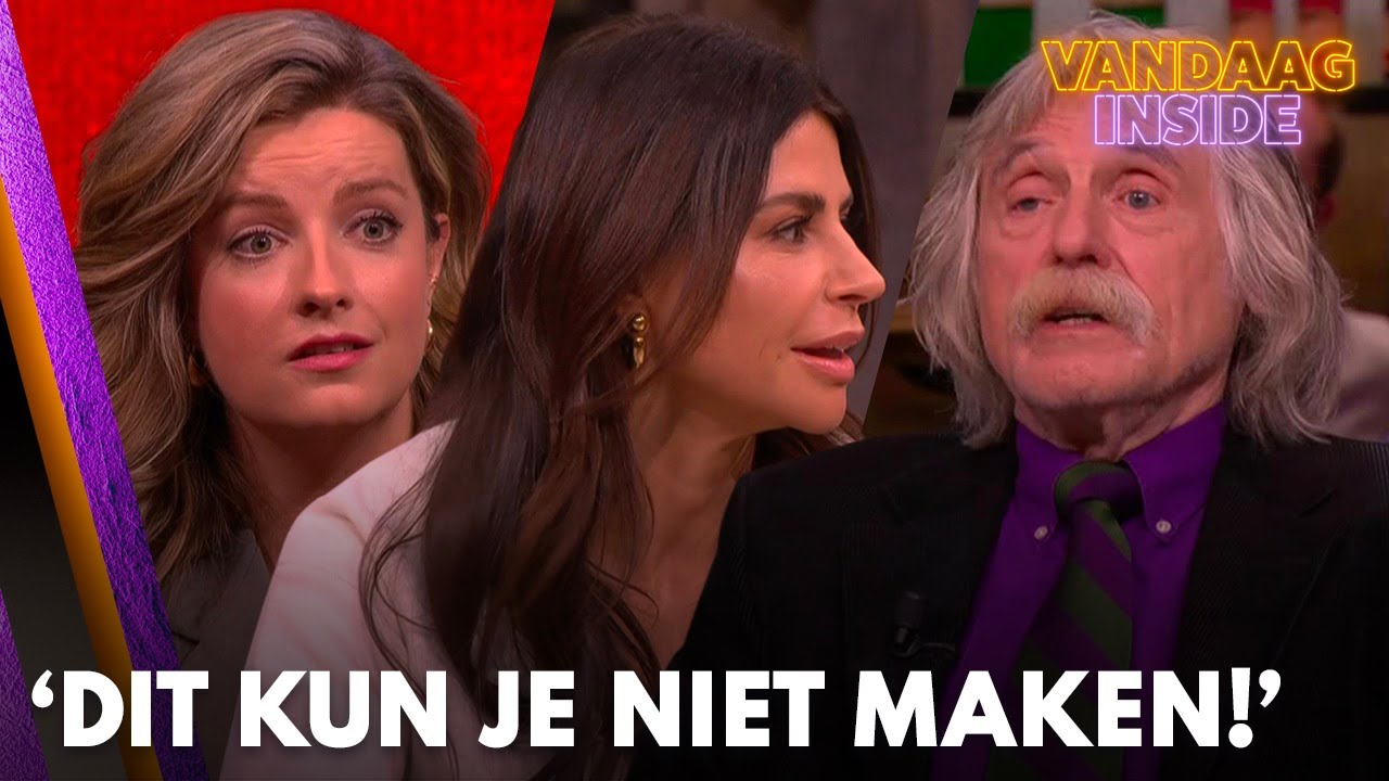 Olcay en Merel zijn het totaal oneens met Johan: 'Dit kun je niet maken!' | VANDAAG INSIDE