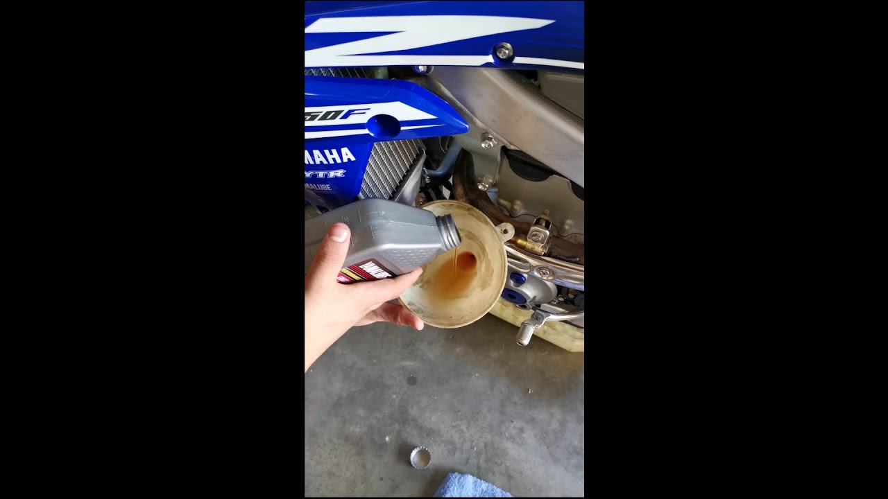 How to service a 2018 Yamaha YZ250F