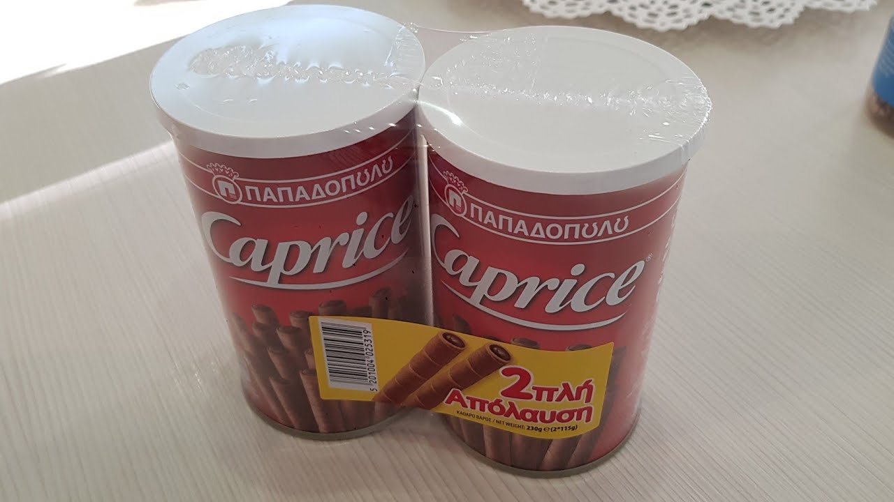 Caprice Papadopoulos Chocolate Unboxing 2019