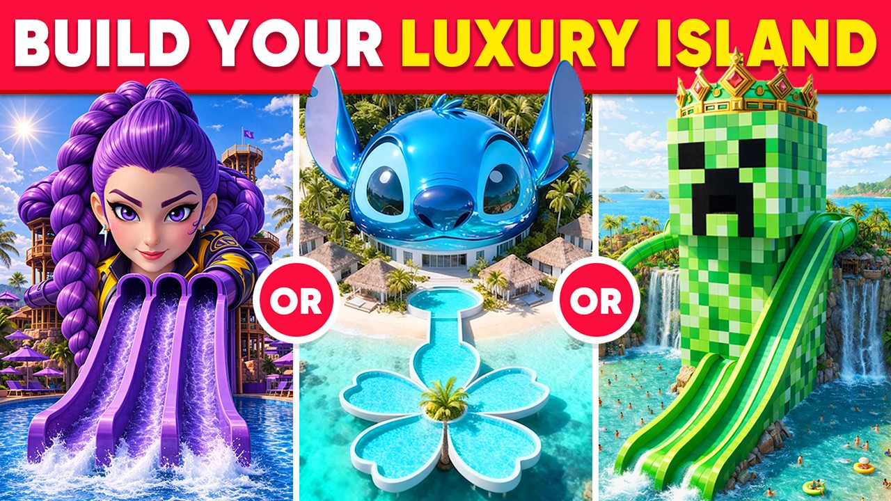 Что бы вы предпочли &mdash; построить роскошный остров вашей мечты 👑🏝️✨🌈 Ежедневная викторина
