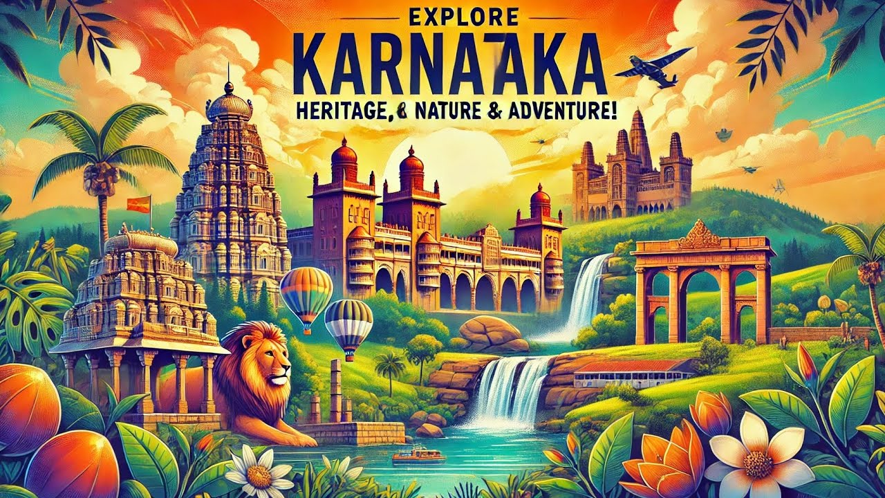 Karnataka: The Land of Heritage, Nature & Innovation | Must-Visit Places & Rich Culture!