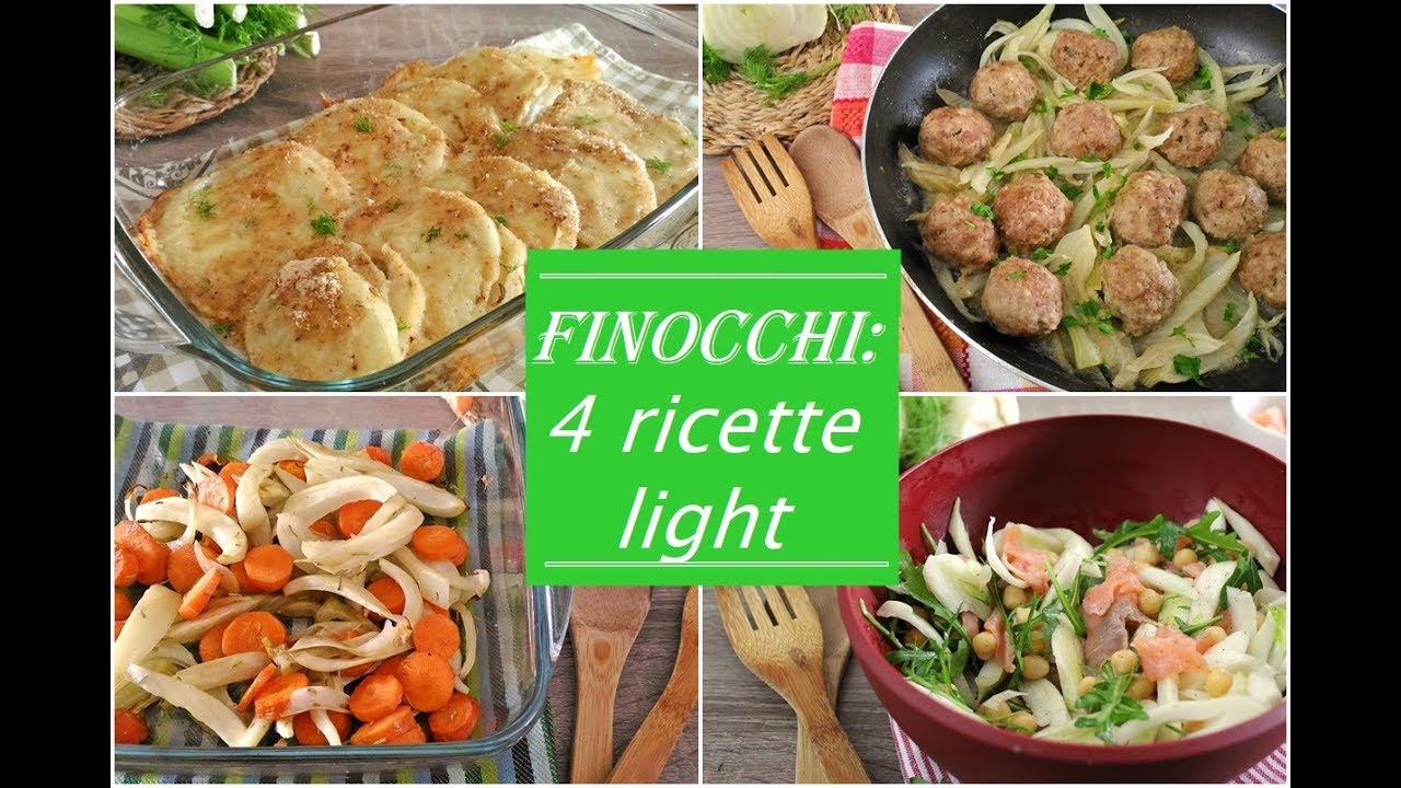 FINOCCHI : 4 ricette light