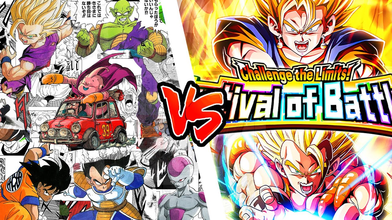 THEY COOKED!! Manga Goku Vegeta Piccolo Gohan Frieza Buu vs Festival of Battles | DBZ Dokkan Battle