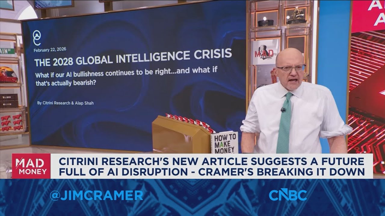 Jim Cramer says AI anxiety is overblown
