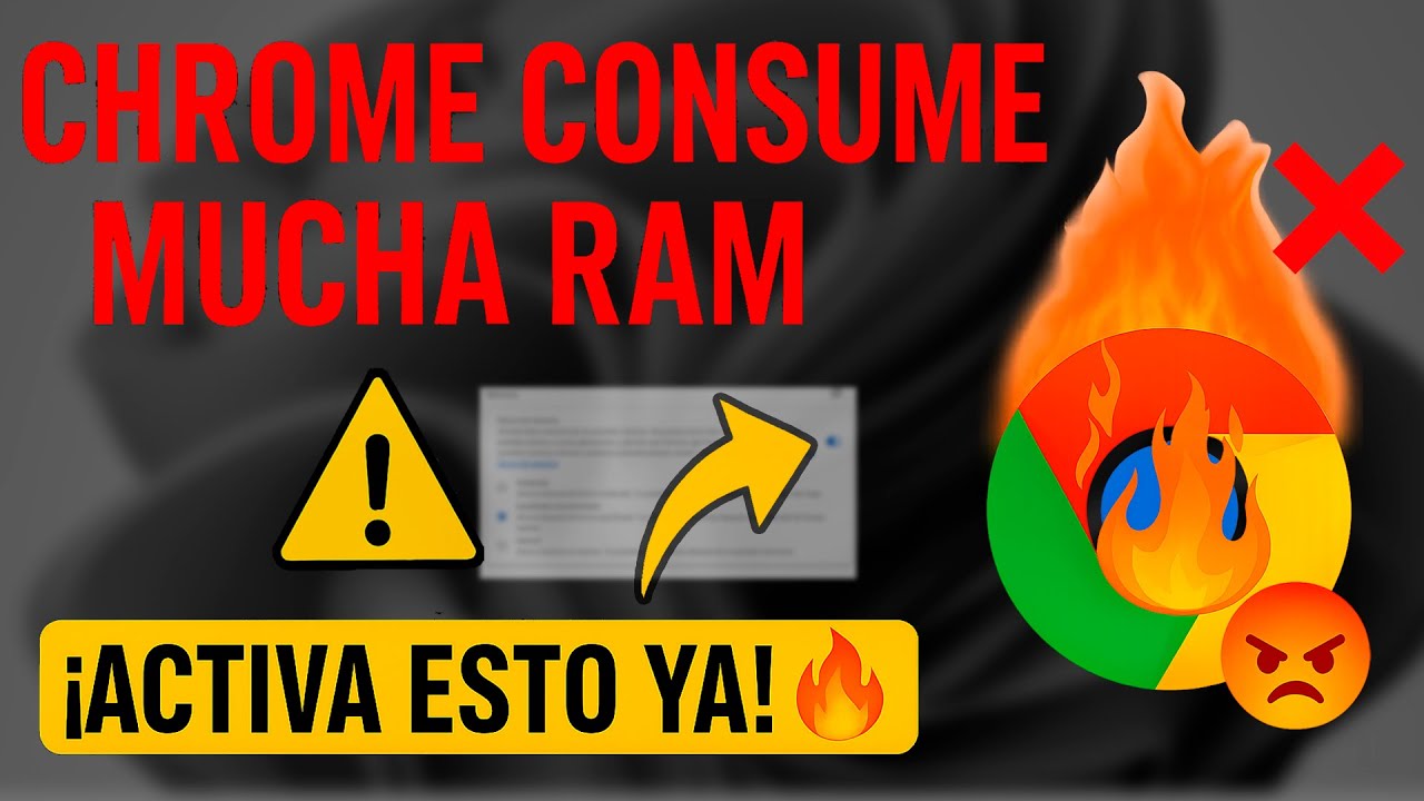 Como hacer que Chrome no consuma tanta memoria RAM 🔥 (truco r&aacute;pido)