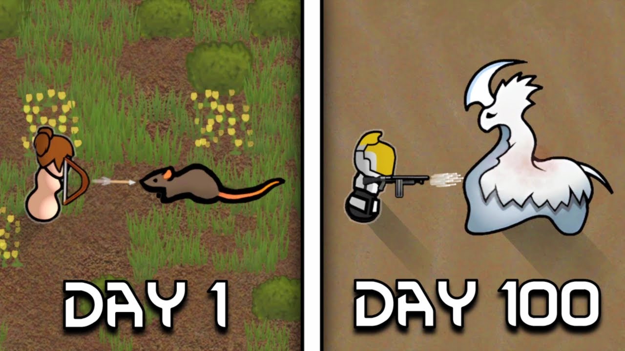 Я провел 100 дней на охоте в RimWorld