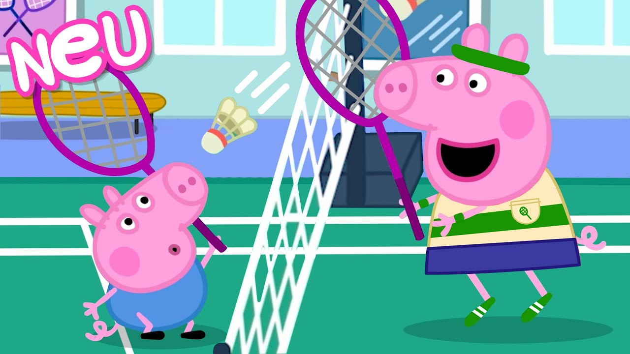 Peppa-Wutz-Geschichten | Badminton-Meister | Videos für Kinder |