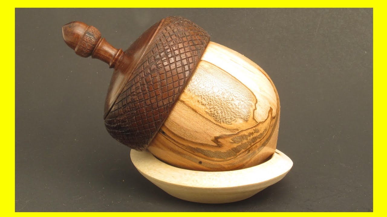 Learn How To Make A Stunning Threaded Acorn Box With A Threading Jig - Full Demo!
