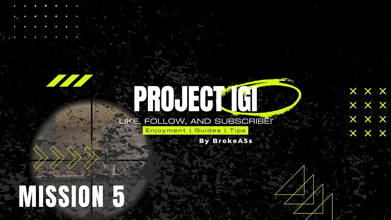 Project IGI | Mission 5 | No Cheats, Just Skills | Full  Gameplay Walkthrough 🎮 | Difficulty Hard
