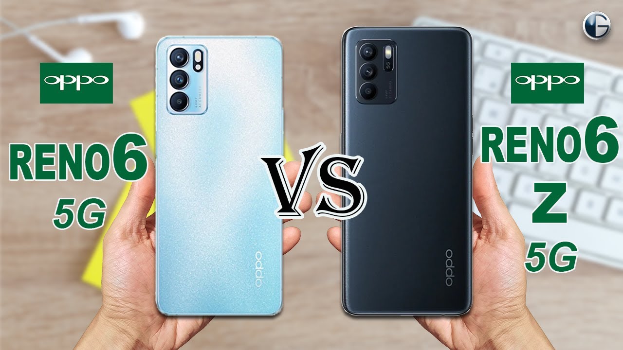 OPPO RENO6 5G vs OPPO RENO6 Z 5G || Full Specs Comparison