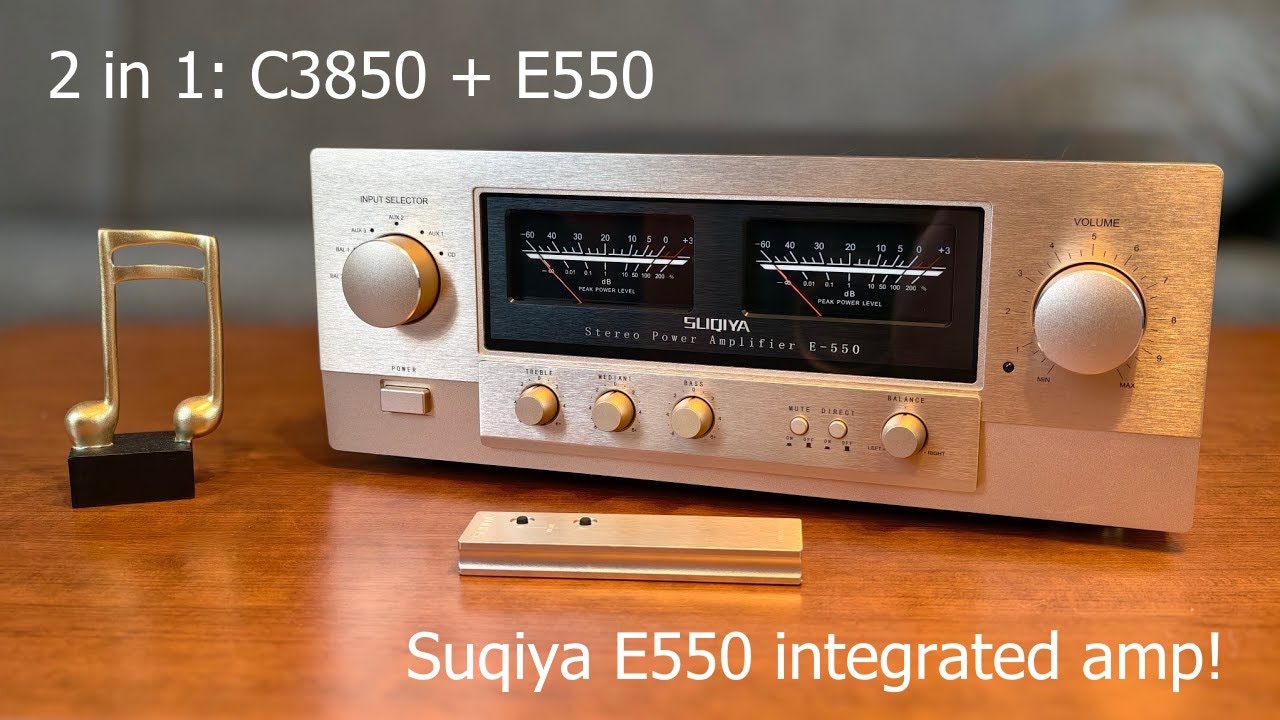 Two Accuphase Clones, One Chassis: Suqiya E550 Amplifier Showdown!